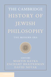Cambridge History of Jewish Philosophy