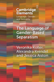 The Language of Gender-Based Separatism