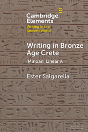 Writing in Bronze Age Crete