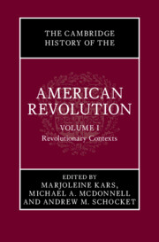 The Cambridge History of the American Revolution