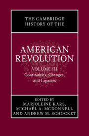 The Cambridge History of the American Revolution