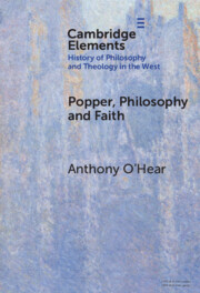 Elements In the History of Philosophy and Theology in the West