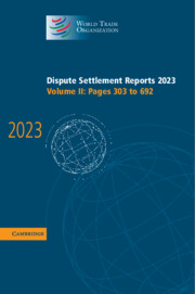 Dispute Settlement Reports 2023