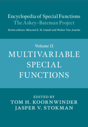 Encyclopedia of Special Functions: The Askey-Bateman Project